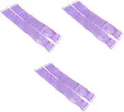 Minkissy 3pcs Pair Lady Thigh High Socks Compression Stockings Toe Socks for Women