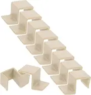 Yardwe 10pcs Bed Support Brackets for Beds Durable Rail Fasteners for Crib Frame Easy Install Secure Attachment for Various Models