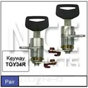 Nice Door Lock Barrel - Pair, NDL11R