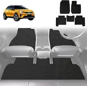 Outback GT 6D Diamond Custom-Fit Car Floor Mats, Compatible with for Kia Stonic 2021-Current | Heavy Duty | Anti-Slip | All Weather Protection | Car Accessories