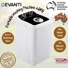 Devanti 4.6KG Mini Portable Washing Machine Outdoor Camping Caravan RV Spin Dry