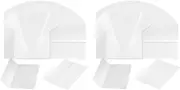 240Pcs Pre-Folded Vellum Paper, Printable Vellum Jackets Translucent Vellum Paper 5X7 Inch Vellum Paper Wraps