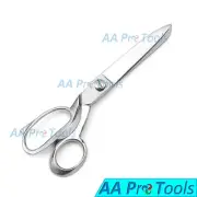 AA Pro Heavy Duty 8" Tailors Scissors Fabric Dressmaking Clothing Shears Silver
