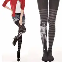 在飛比找momo購物網優惠-【JHJ DESIGN】米開朗基羅-大衛像 褲襪(加拿大品牌