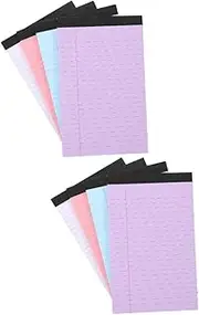 NUOBESTY 2pcs 4 Memo Pad Portable Memo Notebook A5 Notepad Pocket Notebook Pad Tear Off Notepad