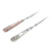 Leather Craft Awl Tool Stainless Steel Scratch Awl Tool for Embroidery Craft