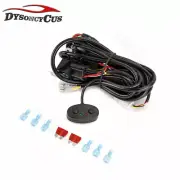 Wiring Harness Kit 18AWG for Dual Color LED Light Bar & 12V Relay 15A Blade Fuse