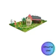 Sankei MK07-41 Studio Ghibli Work Series Satsuki and Mei's House Paper Craft