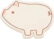 LALAFINA 60pcs Blank Memo Cards Animal Shaped Note Cards Paper Study Perfect for Greeting Making Organizing