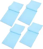 Ipetboom 4pcs Legal Notepads Wide Ruled Paper School Writing Pads Mini Legal Pads Small Notepad Tearable Design for Memo and Notes