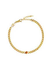 Missoma November Birthstone 18kt Gold Vermeil Bracelet ONE SIZE