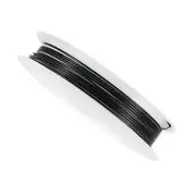 Copper Wire 20 Gauge 0.8mm 2m for DIY Craft Black