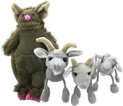 The Puppet Company - Three Billy Goats Gruff Story Finger Puppet Set