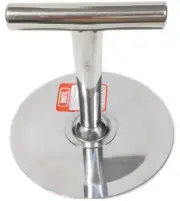 Korean Style Pancake Hotteok Hand Presser All Stainless Steel T-shape Handle ...