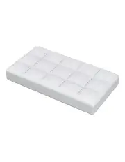[Giselle Bedding] Pillowtop Bamboo Cot Mattress Topper in White