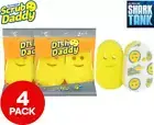 2 x 2pk Scrub Daddy Dish Daddy Soap Dispensing Dish Wand Refills