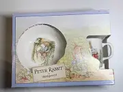 Peter Rabbit by Wedgwood (1991) Child's Mug Plate Bowl Set
