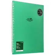 Aqua Drops Refillable Display Book A4 10 Pockets Vivid Green
