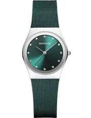 Bering 12927-808 Green Stainless Steel Womens Watch