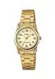 Casio Women's Quartz Watch LTP-V001G-9B Gold Stainless Steel Band Ladies Watch