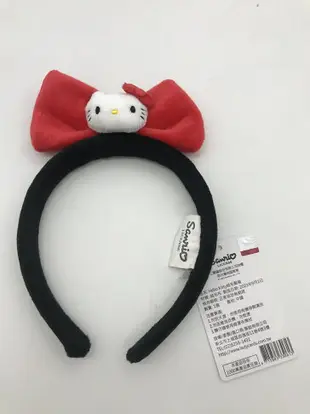 Hello kitty絨毛髮箍