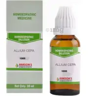 Bakson's Homeopathy Allium Cepa Dilution 1000 CH 30ml