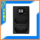 ★閃新★ROWA 樂華 USB LED 雙座 雙電池 充電器 FOR FUJIFILM NP-W235(W235,公司貨)