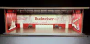 NEW Budweiser Theme FOR Hot Wheels 1:64 Model Diorama Garage LED Lighting!