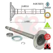 Front Axle Right Drive Shaft Suit MITSUBISHI Pajero Sport 2.4 DI-D 4x4 (KS1W) (for: Mitsubishi)