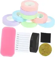 FRCOLOR Professional Eyelash Grafting Tools Set Lash Tape Glue Jade for Extensions Beauty Salons