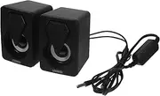Angoily Computer Speaker, Desktop Speakers, USB Powered PC Speakers, Gaming Speakers, Portable Laptop Speaker with Loud Stereo Sound