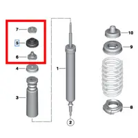 在飛比找蝦皮購物優惠-BMW E90 E91 E81 E87 後避震器上下座配件包