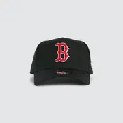 [New Era] Boston Red Sox 9FORTY A-Frame Snapback Official Black