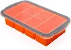 1-Cup Extra Large Freezing Tray with Lid, Food Freezer Container Molds for Soup