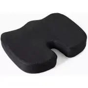 Cosmonic Memory Foam Seat Cushion – Non-Slip Coccyx Pad for Tailbone & Back Pain