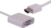 Dynalink HDMI To VGA And Stereo Audio Converter NEW