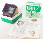 Nipole Japan Bakelite 35mm Film Photograph SLIDE VIEWER MIB 1950 MIB Brand New!