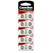 10-PACK Camelion AG10 1.5V Alkaline Button Cell Watch Battery