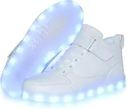 [YuanRoad] Unisex LED Shoes Light Up Sneakers with USB Charging Dancing Shoes