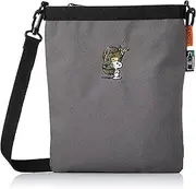 [SNOOPY] 0246 RE-PET Shoulder Bag, Shoulder Bag, Tote, Sacoche Pouch, Men's, Women's, Crossbody Shape, Lightweight, Smaller, Environmentally Friendly Recycled Polyester Material