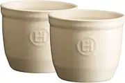 Emile Henry EH 2 RAMEKINS SET CLAY 8CM