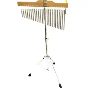 25-Bar Chimes Percussion Instruments with Mounting Stand and Stick