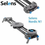 80cm 32" Nordic N1 Carbon Fiber DSLR Camera Slider Video Rail Stabilizer System