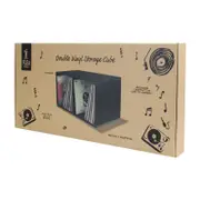 Flea Market Double Vinyl Storage Cube (Black)