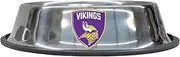 Littlearth NFL Minnesota Vikings Everyday Pet Bowl, Small