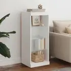 Sideboard with LED Lights White 41x37x100 cm vidaXL