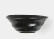 Blue Pheasant Marcus Black Glaze Cereal/ Ice Cream Bowl Set of 4