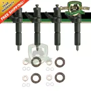 E6NN9F593BA Injector & C5NE9F596A Seal Kit 4pc For Ford Tractors 7000, 7600+