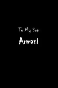 在飛比找博客來優惠-To My Dearest Son Armani: Note