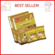 Pocas Honey Ginger Tea - Instant Tea Powder Packets with Lemon & Ginger Honey Cr